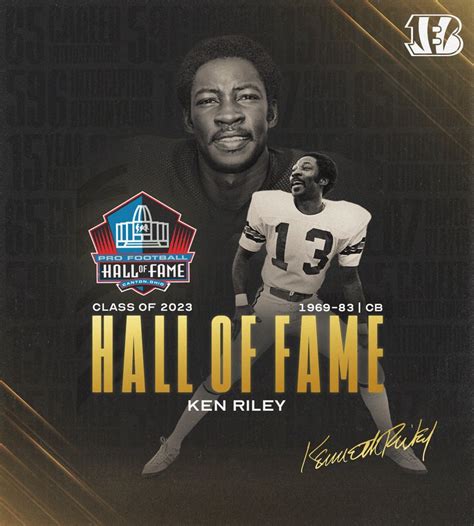 Congratulations to Ken Riley on getting into the Pro Football Hall Of Fame! – Life and Football