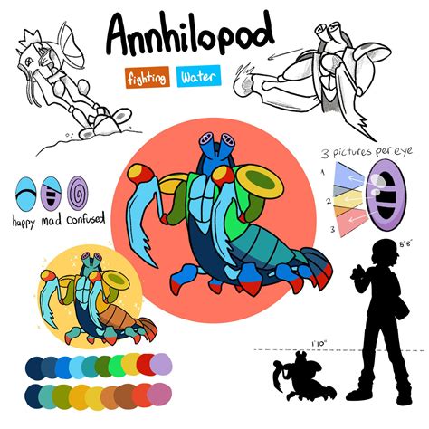 Mantis Shrimp Fakemon | Pokémon Amino