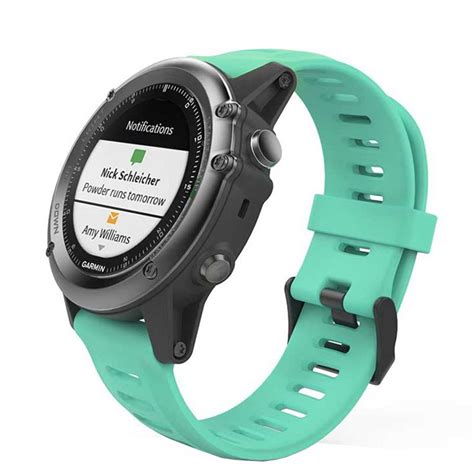 Killer Deals Silicone Strap for Garmin Fenix 3 - Frost Blue | Buy ...