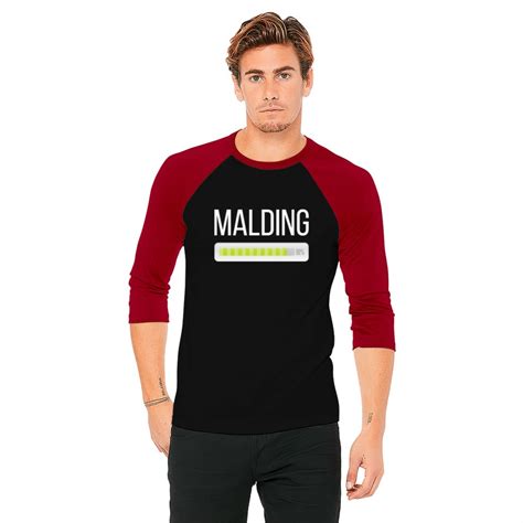 Funny Malding Meme Progress Bar Design Baseball Tees sold by Caus | SKU ...