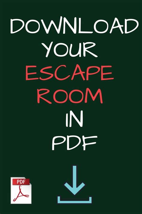 Printable Escape Room