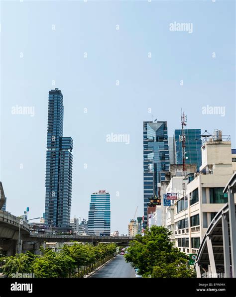 Skyscraper, Siam Road, Bangkok, Thailand Stock Photo - Alamy