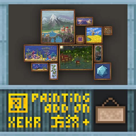 xksp alt paintings Minecraft Texture Pack