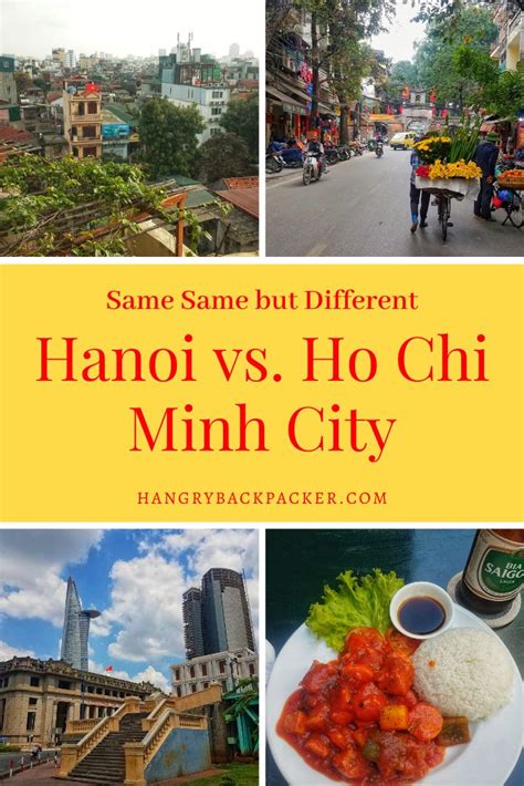 Hanoi vs Ho Chi Minh City: Same Same but Different - The Hangry ...