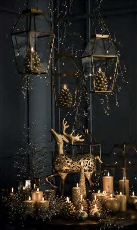 20+ Wonderful Black Christmas Decorations Ideas That Amaze You (With images) | Black christmas ...