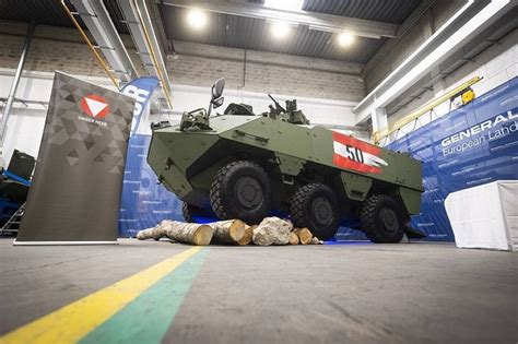 Austrian army takes delivery of the 50th Pandur EVO 6×6 armored vehicle ...