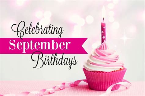 September Birthdays | September birthday, Birthdays, Bday