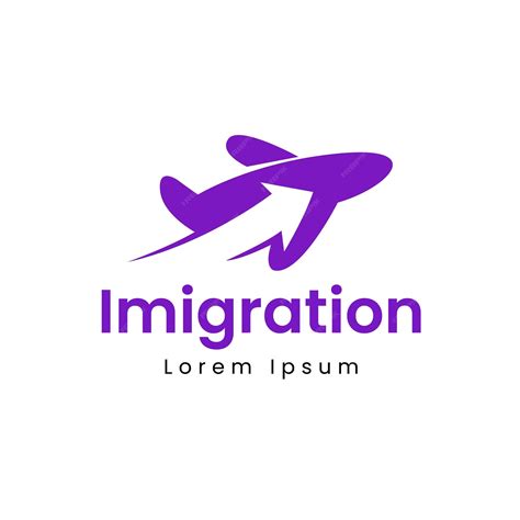 Premium Vector | Migration based logo concept