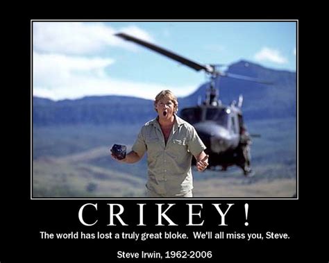 Steve Irwin - a great man that the world and all creatures… | Flickr