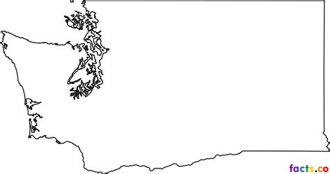 Washington State Outline Vector at Vectorified.com | Collection of ...