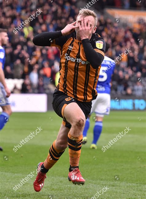 Jarrod Bowen Hull City Celebrates Scoring Editorial Stock Photo - Stock ...