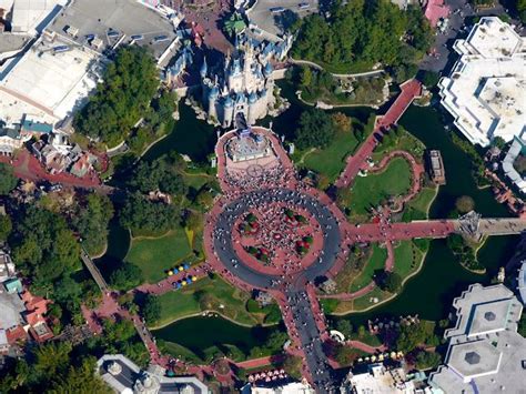 disneyland hub aerial view | The Disney Connection