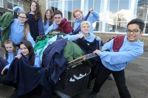 Half a tonne of Cambridgeshire school uniforms being sent to France to help child refugees ...