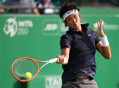 Tennis: Tennis-Zhang becomes first Chinese man to qualify for Wimbledon ...