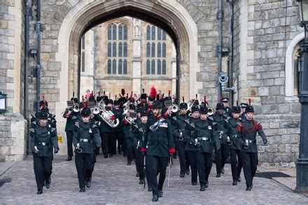 Changing Guard Windsor Castle Today By Editorial Stock Photo - Stock ...