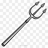 Pitchfork Coloring Page  Line Art Clipart 5370693 PinClipart sketch template
