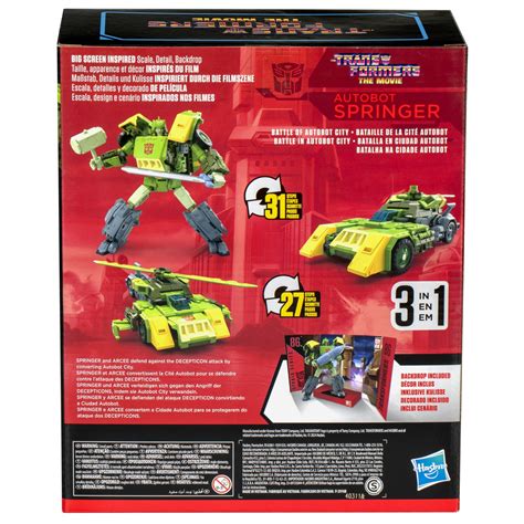 Transformers Toys Studio Series Leader The Transformers: The Movie 86-30 Springer, 8.5-inch ...