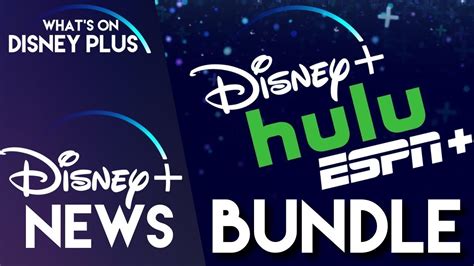 Disney+/Hulu/ESPN+ Bundle Announced | Disney Plus News - YouTube