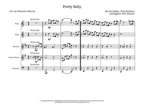 Pretty Baby (arr. Dominic Meccia) Sheet Music | Al Jolson | Performance ...