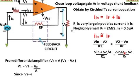 Current Shunt Feedback Amplifier Circuit Diagram