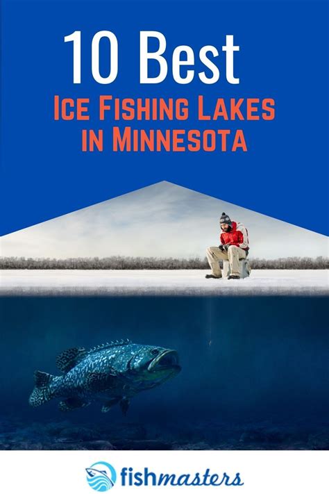 10 Best Ice Fishing Lakes in Minnesota | Ice fishing, Lake fishing, Minnesota lake