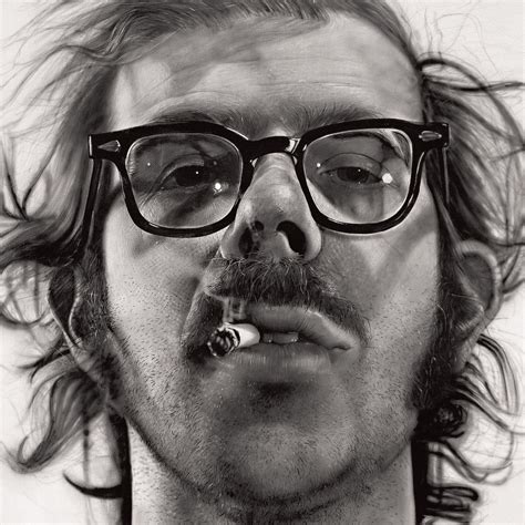 Chuck Close Self Portrait 2004