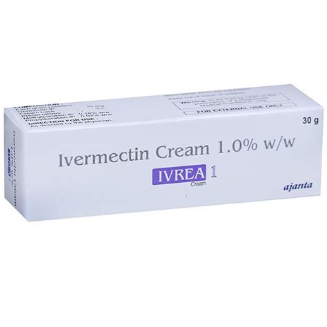 Ivermectin Ivrea 1% Cream, Non prescription, Treatment: Facial Hirsutism, Rs 15/pack | ID ...