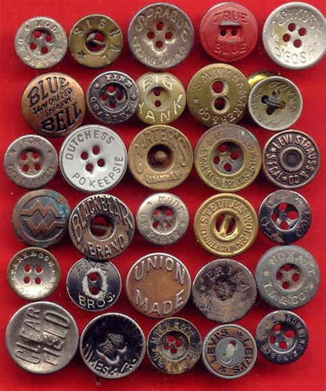 Antique Buttons, Metal Buttons, Denim Vintage, Fashion Vintage, Vintage ...