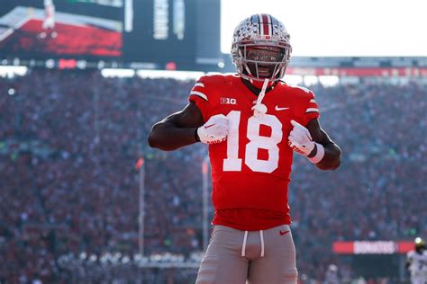 Ohio State’s Marvin Harrison Jr. Embraces Villain Role vs. Georgia