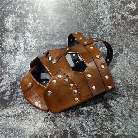 Leather Mask Replica Halloween - Etsy