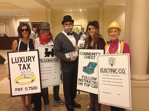 Monopoly group costume Halloween | Themed halloween costumes, Halloween costumes for work, Team ...