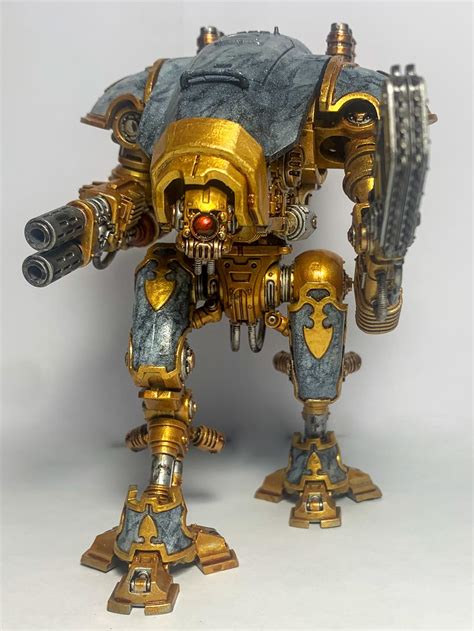 Marble Knight Armiger Warglaive : r/Warhammer40k