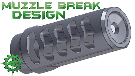 Muzzle Brake Design - YouTube