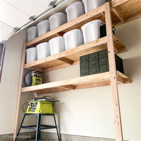 How to build a wood shelf for garage – Builders Villa