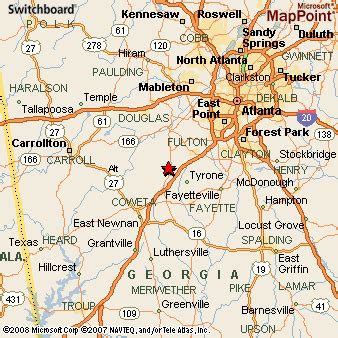 Where is Palmetto, Georgia? see area map & more