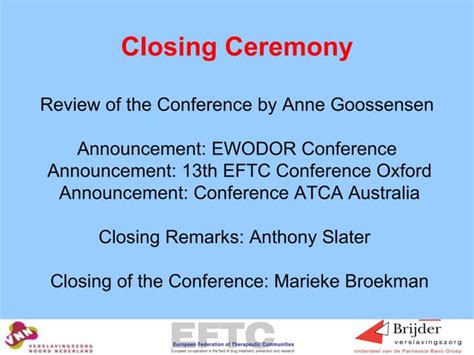 Closing Ceremony | PPT