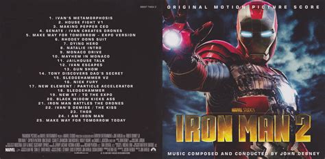 Iron Man 2 (2010) Original Score (Booklet) by kidsfan on DeviantArt