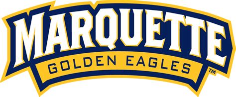 Marquette Golden Eagles Logo - Wordmark Logo - NCAA Division I (i-m ...