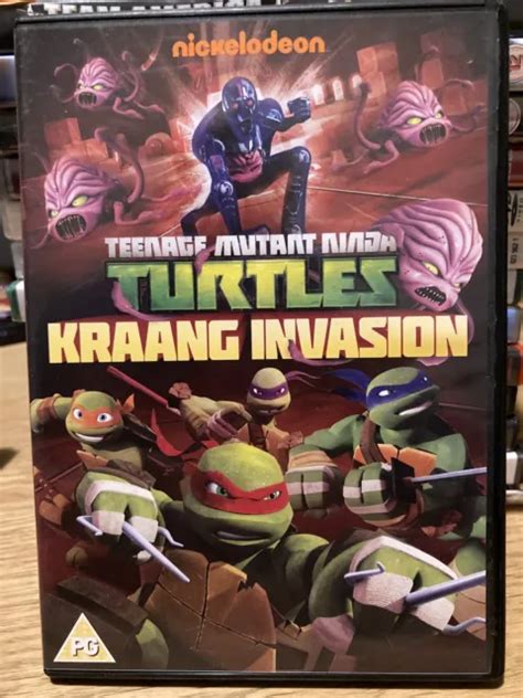 TEENAGE MUTANT NINJA Turtles - Kraang Invasion (DVD, 2013) EUR 1,22 - PicClick FR