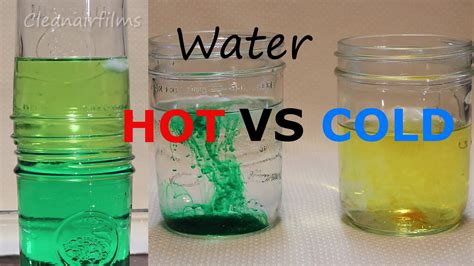 1.2 Visible Atomic Motion In Hot and Cold Water - Experiment | Water ...