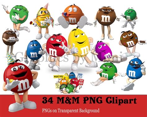 Mm Characters Clipart