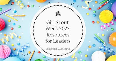 Girl Scout Week activities | Troop Leader