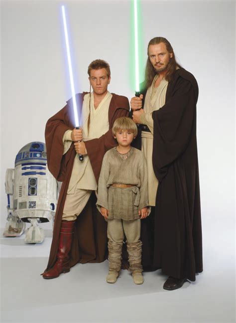 Star Wars Episode I The Phantom Menace, Ewan McGregor, Jake Lloyd, Liam Neeson - The most ...