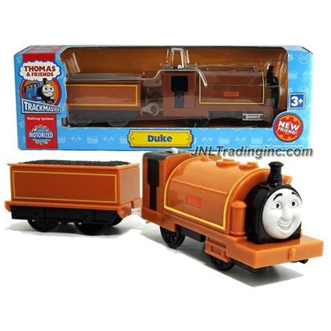 HiT Toy Thomas and Friends Trackmaster Motorized Railway 2 Pack Train Set - DUKE the Brown Gauge ...