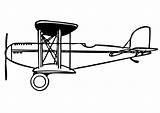 Coloring Page biplane  Free Printables Img 17075 sketch template