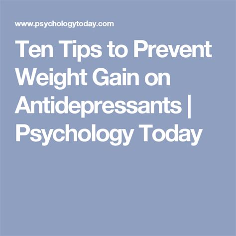 Natural Antidepressants And Weight Loss - WeightLossLook