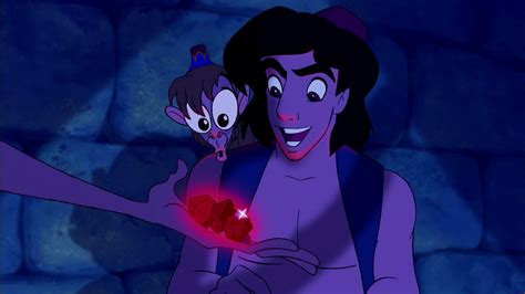 Aladdin And Abu Ruby Precious Stones Red Rubies Disney Screencaps Pictures 2560x1440 ...