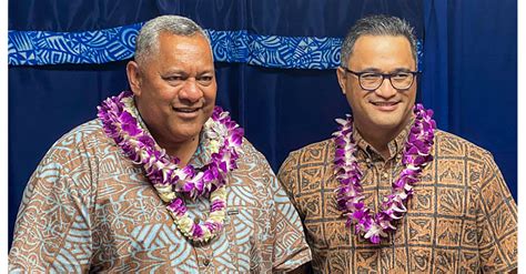 Samoa Observer | Lemanu, Talauega win gubernatorial election