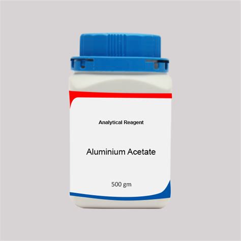 Buy Aluminium Acetate AR 500GM online in India at ibuychemikals