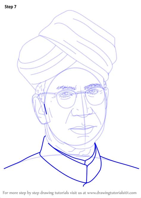 How to Draw Sarvepalli Radhakrishnan (Politicians) Step by Step ...